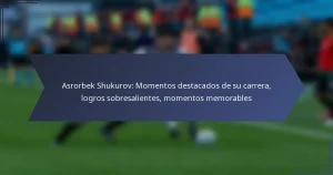 Asrorbek Shukurov: Momentos destacados de su carrera, logros sobresalientes, momentos memorables